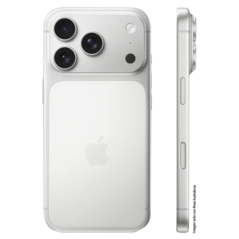 Iphone 17 Pro Apple color silver pantalla de 6.3"  256GB