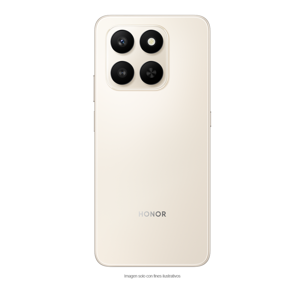 Celular 400 Smart Honor 8GB + 256GB pantalla 6.7", color Desert Gold, Dual Card