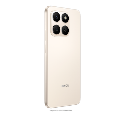 Celular 400 Smart Honor 8GB + 256GB pantalla 6.7", color Desert Gold, Dual Card