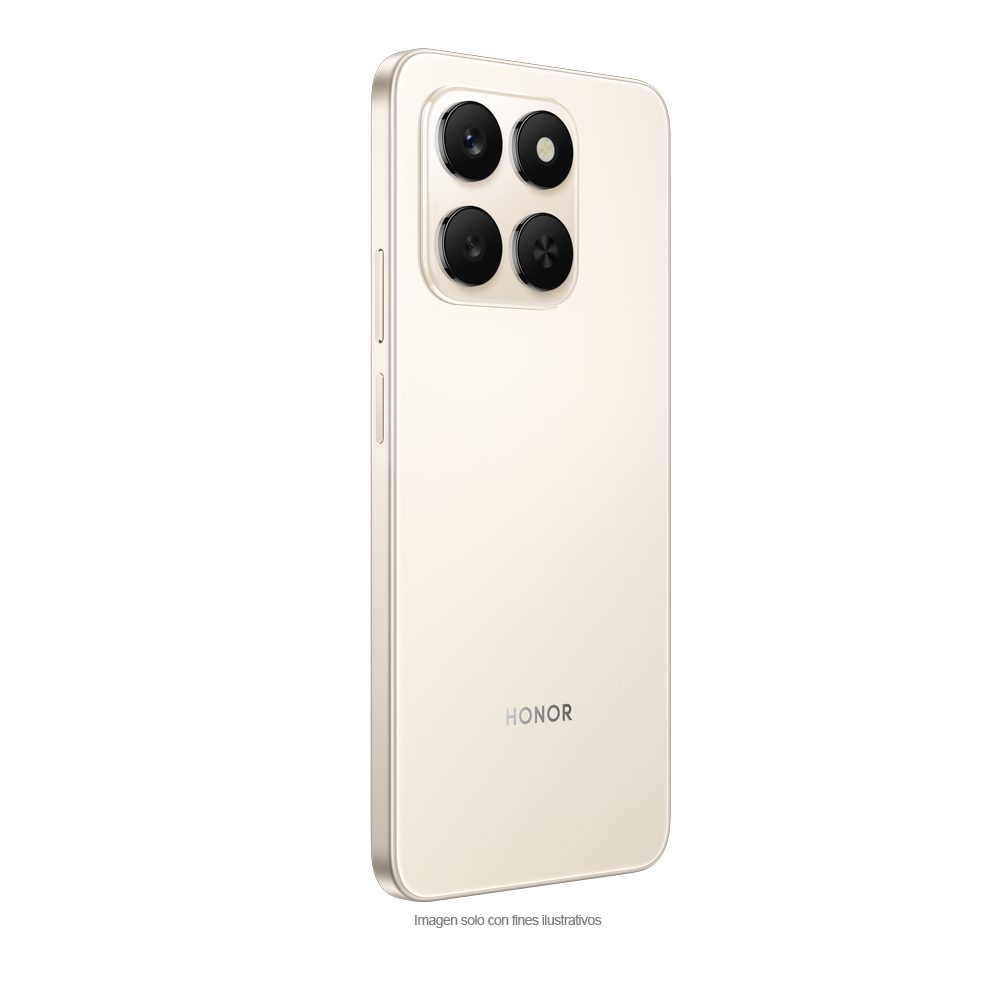 Celular 400 Smart Honor 8GB + 256GB pantalla 6.7", color Desert Gold, Dual Card