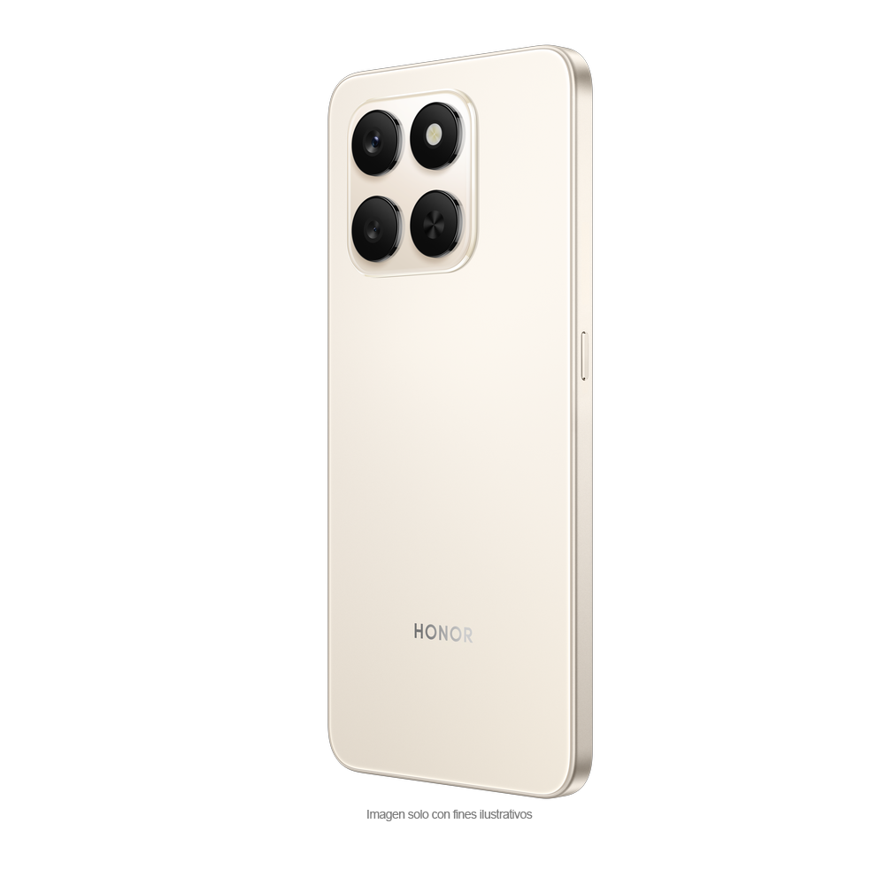 Celular 400 Smart Honor 8GB + 256GB pantalla 6.7", color Desert Gold, Dual Card