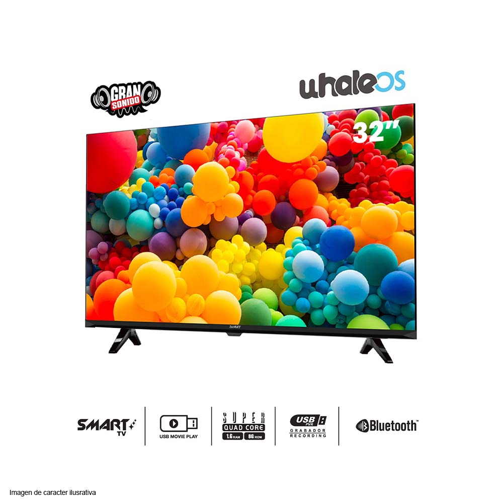 Televisor 32" LED Smart CLED32SDL3 Sankey