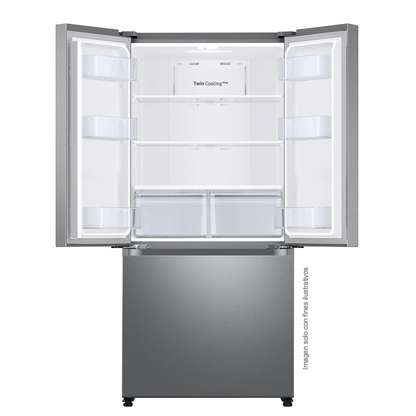 Refrigeradora18pc French Door RF18A5104SR/ED Samsung Tecnología Digital Inverter, color acero inoxidable