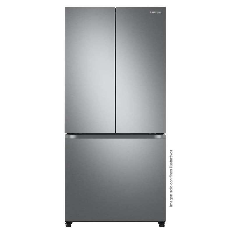 Refrigeradora18pc French Door RF18A5104SR/ED Samsung Tecnología Digital Inverter, color acero inoxidable