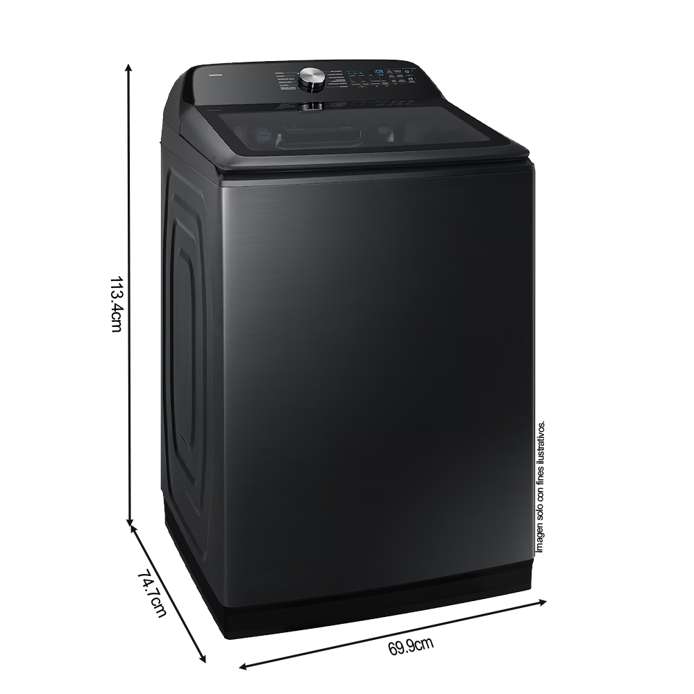 Lavadora 26 kg de carga frontal