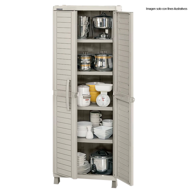 Armario grande 9286-XP Baru color Taupe Rimax