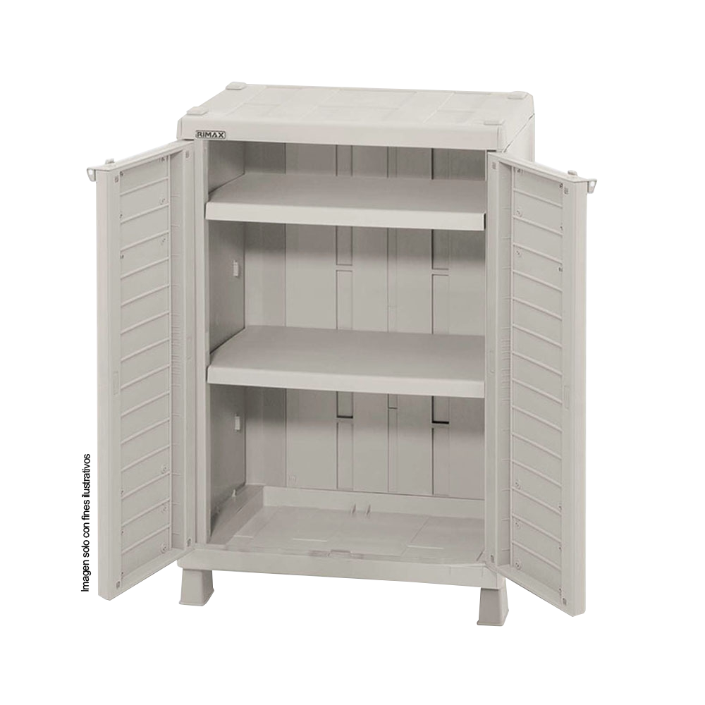 Armario mediano Barú Taupe 9290-XP, ideal para exterior como interior