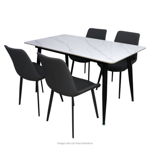 Set de comedor 4 puestos modelo H210159B