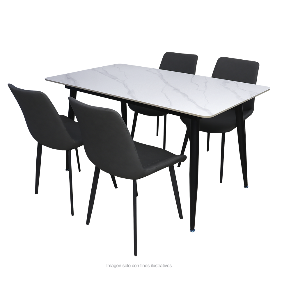 Set de comedor 4 puestos modelo H210159B