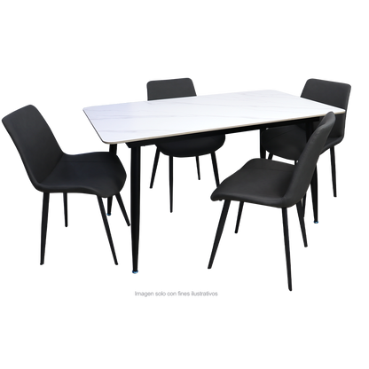 Set de comedor 4 puestos modelo H210159B