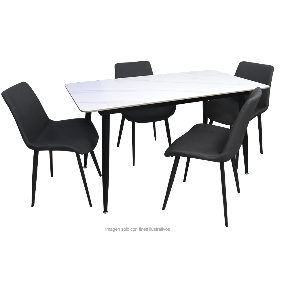 Set de comedor 4 puestos modelo H210159B