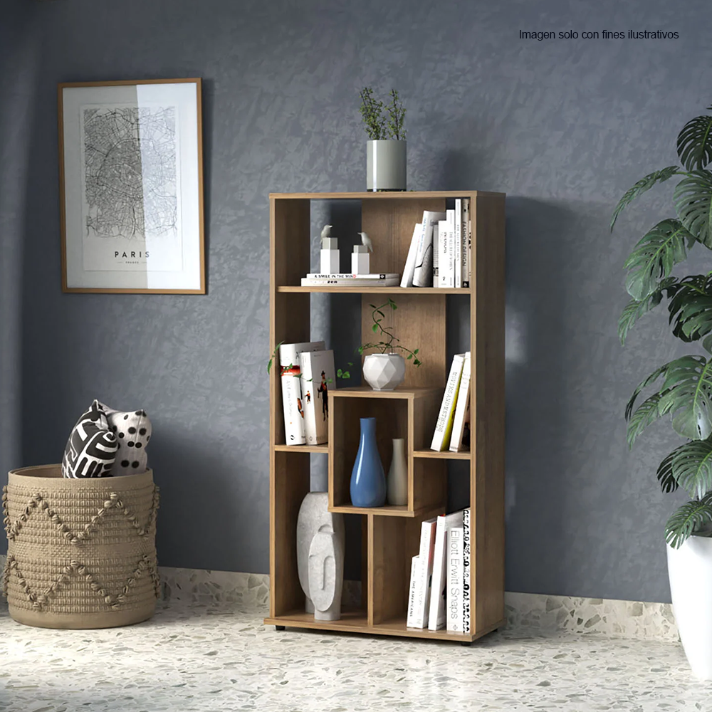 Biblioteca BE16604, color amaretto.