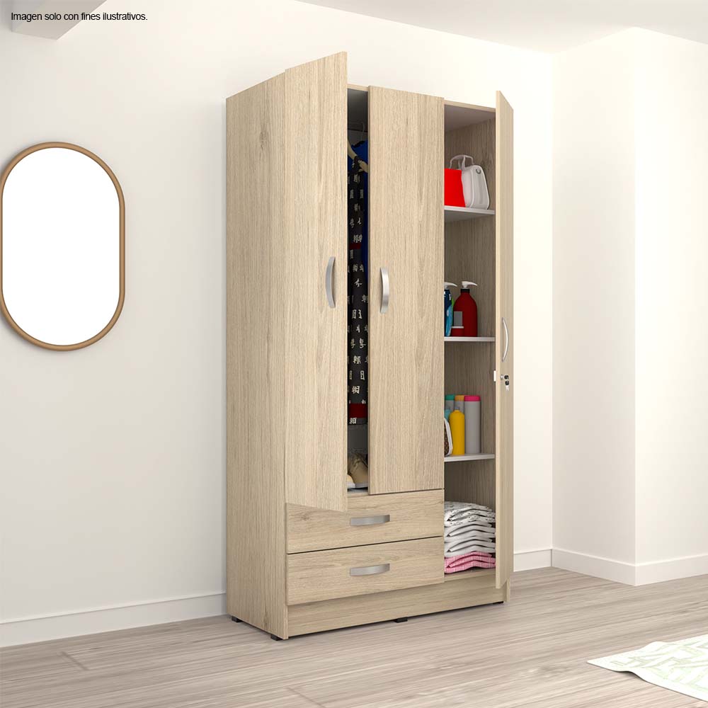 Armario AM20223, color arena D/B Inval