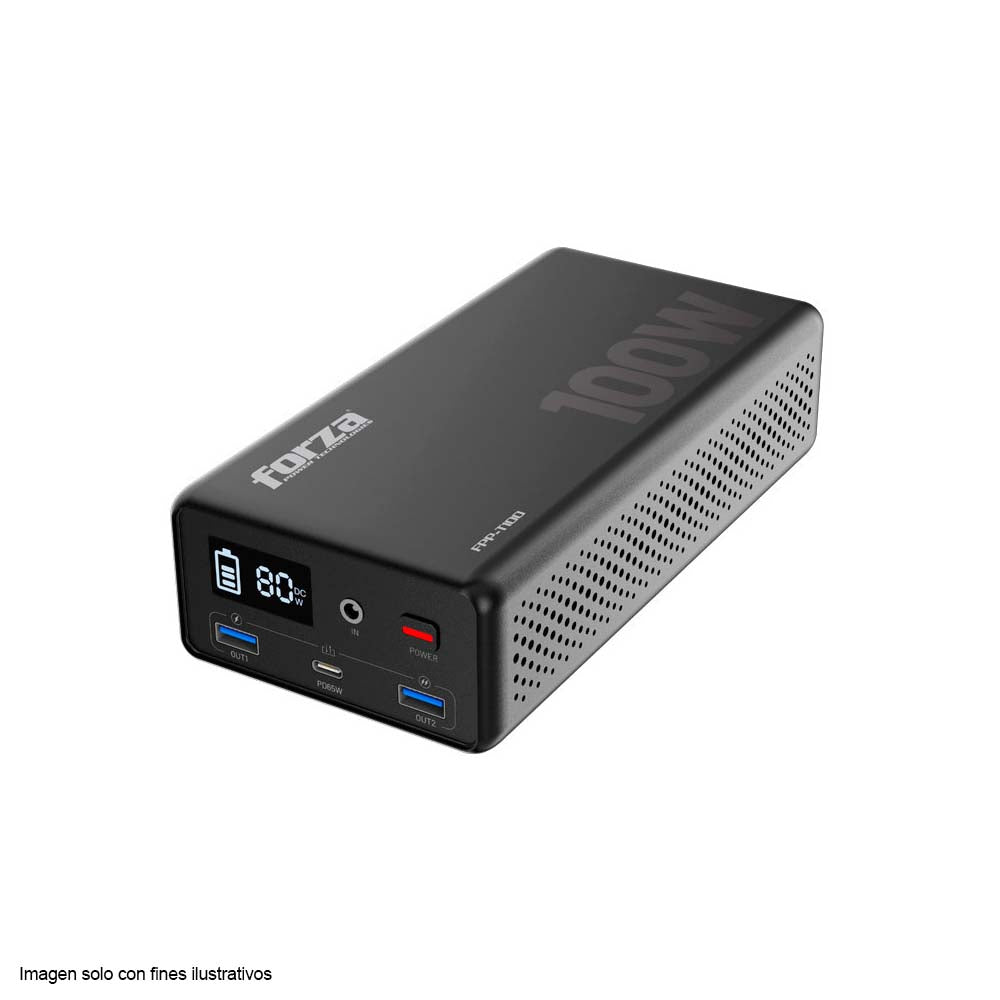 Estación portable FPP-T100 Forza 100W 1AC/3DC