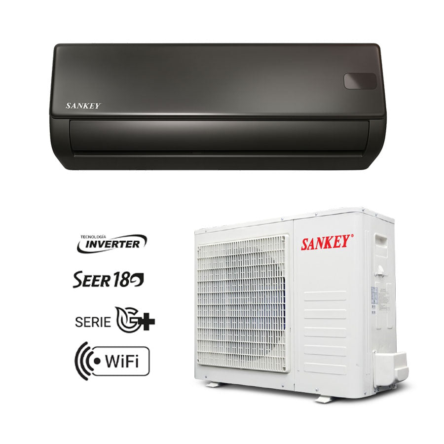 Aire acondicionado Split de 12000BTU ES12IDGW25 Sankey inverter SEER 18