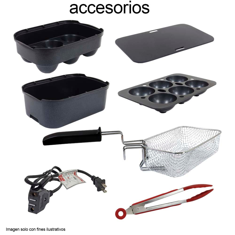 Pataconera multifuncional 6 en 1 capacidad de 1 litro