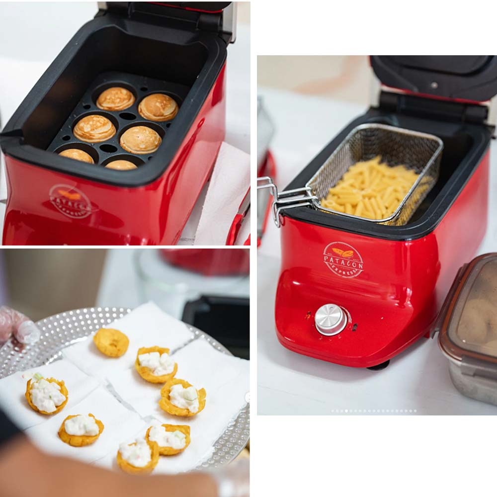 Pataconera multifuncional 6 en 1 capacidad de 1 litro