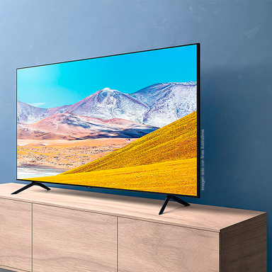 Televisor LED Smart 58" 4K UN58U8000FPXPA Samsung, pantalla cristal display