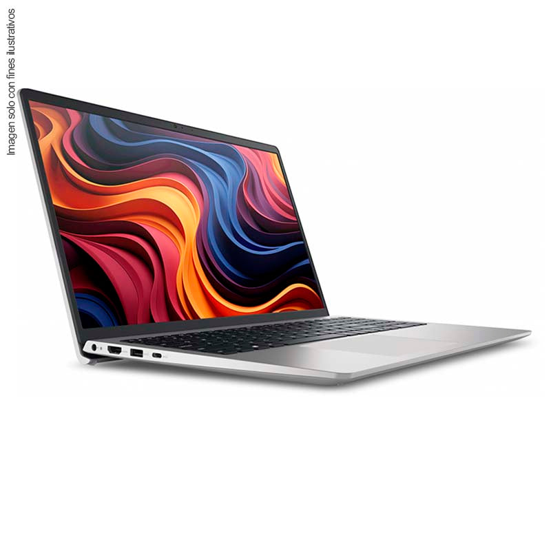Laptop Dell DC15255 pantalla 15.6" color platino plata Ryzen 7 7730U 16GB, 1TB Windows 11