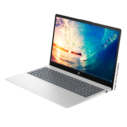 Laptop 15-FC0276LA 15.6" FHD, AMD Ryzen 7 7730U HP 16GB 1TB color silver