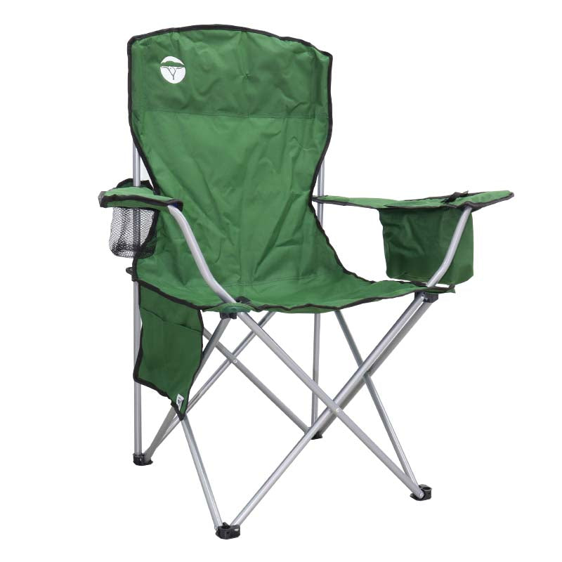 Silla plegable WS-6-002 WalK Safari con hielera color verde