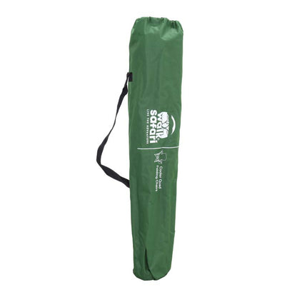 Silla plegable WS-6-002 WalK Safari con hielera color verde