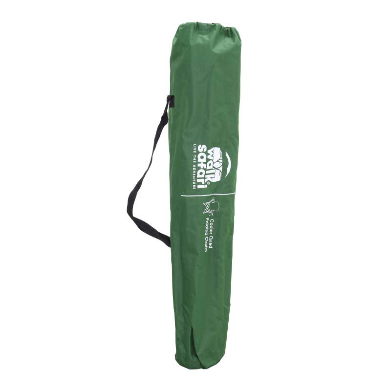 Silla plegable WS-6-002 WalK Safari con hielera color verde