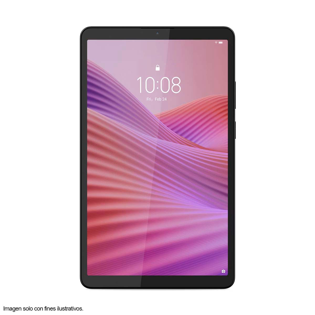 Tab One 8.7" Lenovo HD 4GB LTE Wi-Fi MediaTek Helio 128GB Luna Grey, Android 14 + Folio Case