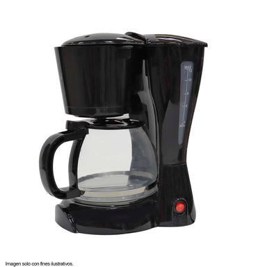 Cafetera 12 tazas CM02 color negro (1.2L) Home power