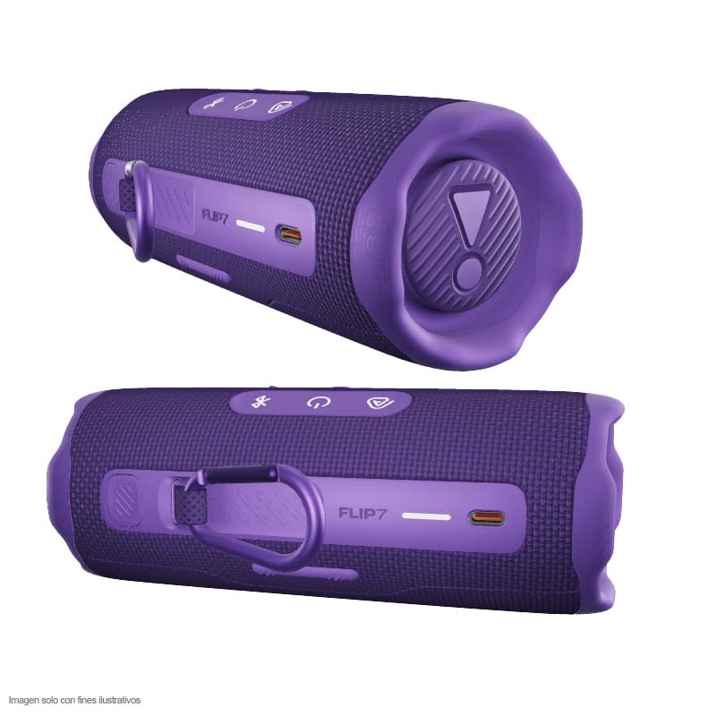 【OUTLET】SOLID MINIFAT 5.2 BlueかPurple Bocina portátil FLIP7 JBL color morado — Rodelag Panamá