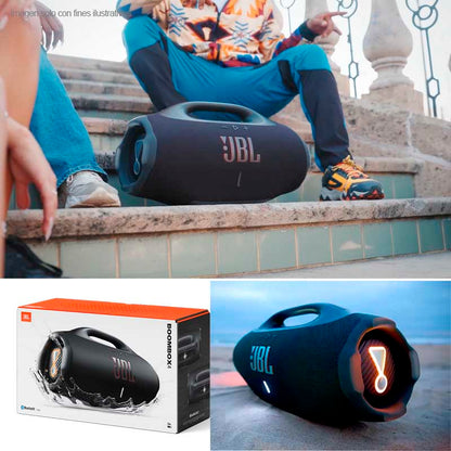 Bocina portátil JBL BOOMBOX 4 Color negro