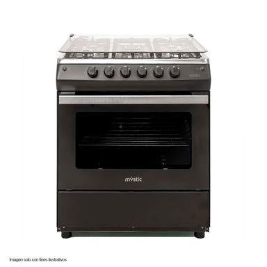 Estufa a gas 30" MY-ST5QZ850-PHEL-B Mystic 5 quemadores, encendido eléctrico de pulso