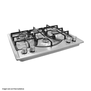 Estufa empotrable a gas de 24" NPCT-24PROKD Nisato, 4 quemadores acero inoxidable