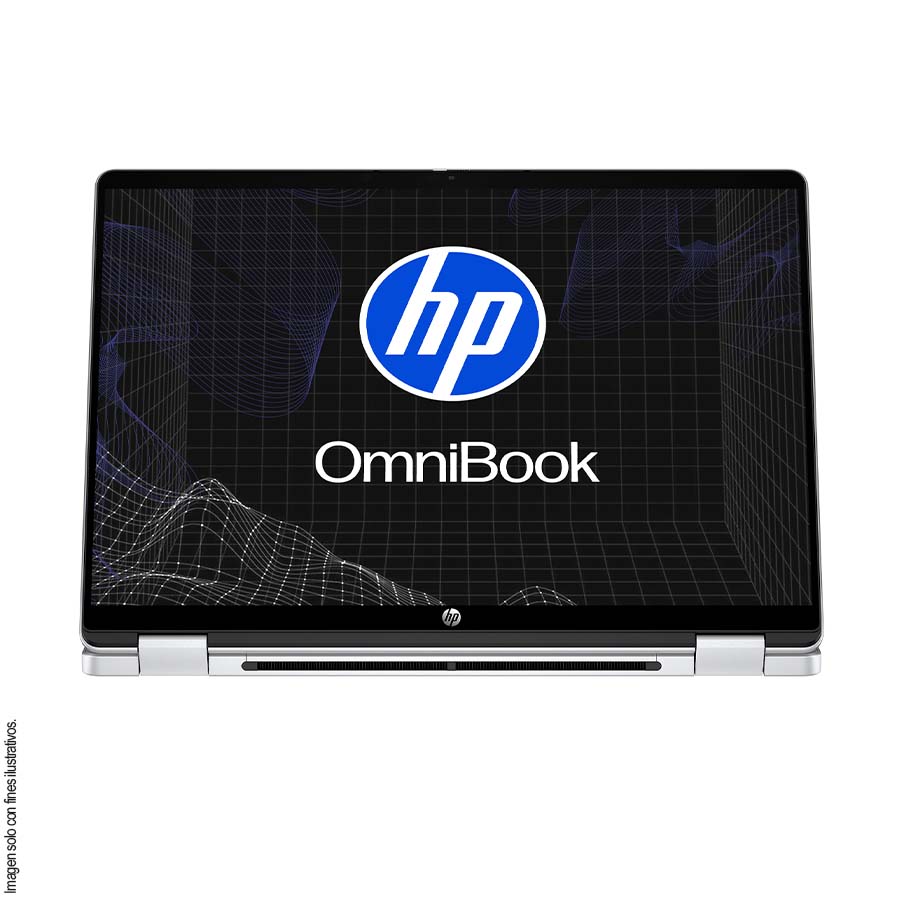 Laptop OmniBooK 5 Flip HP, 14-FP0054LA HP, pantalla 14” multitáctil, core i5-1334U 16GB 512GB windows11