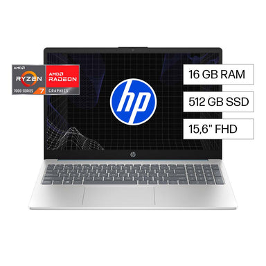 Laptop 15-FC0272LA HP pantalla 15,6" AMD Ryzen7-7730U 16Gb 512GB Windows 11