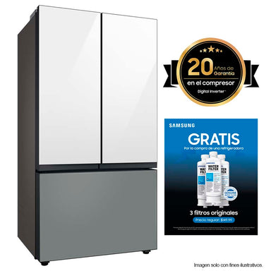 Combo de refrigerador 24pc RF24BB62006MAP + 3 HAF-QIN/EXP Samsung