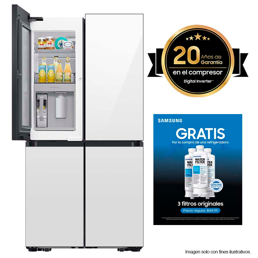 Combo de refrigerador 29pc RF29DB965012AP + 3 HAF-QIN/EXP Samsung
