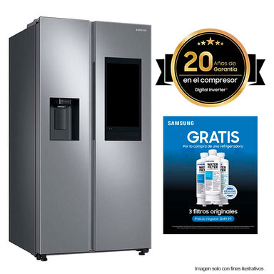 Combo de refrigeradora 22pc RS22A5561S9/AP + 3 HAF-QIN/EXP Samsung