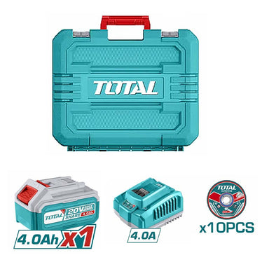 Flexible esmeriladora 4 1/2" inalámbrica UTAGLI2211531Total. 20V, 1200