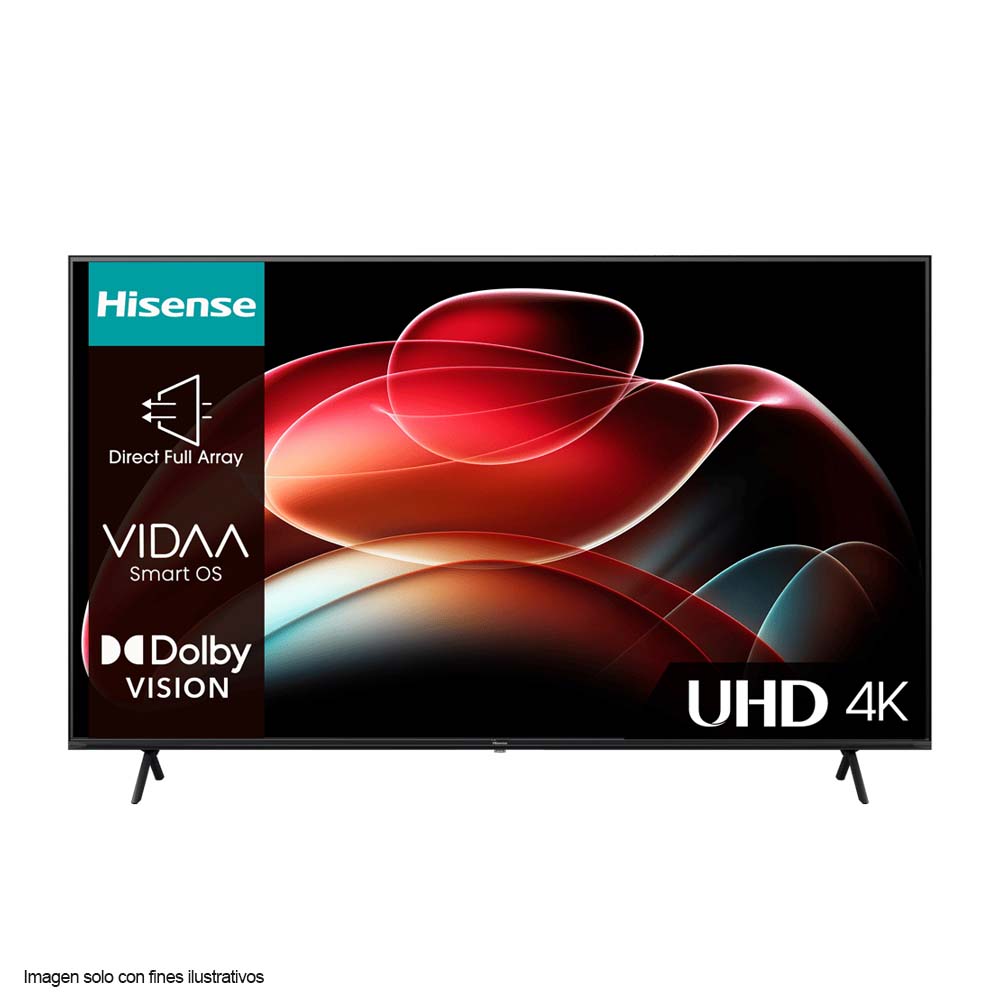 Televisor 43" LED Smart 43A61KV Hisense 4K