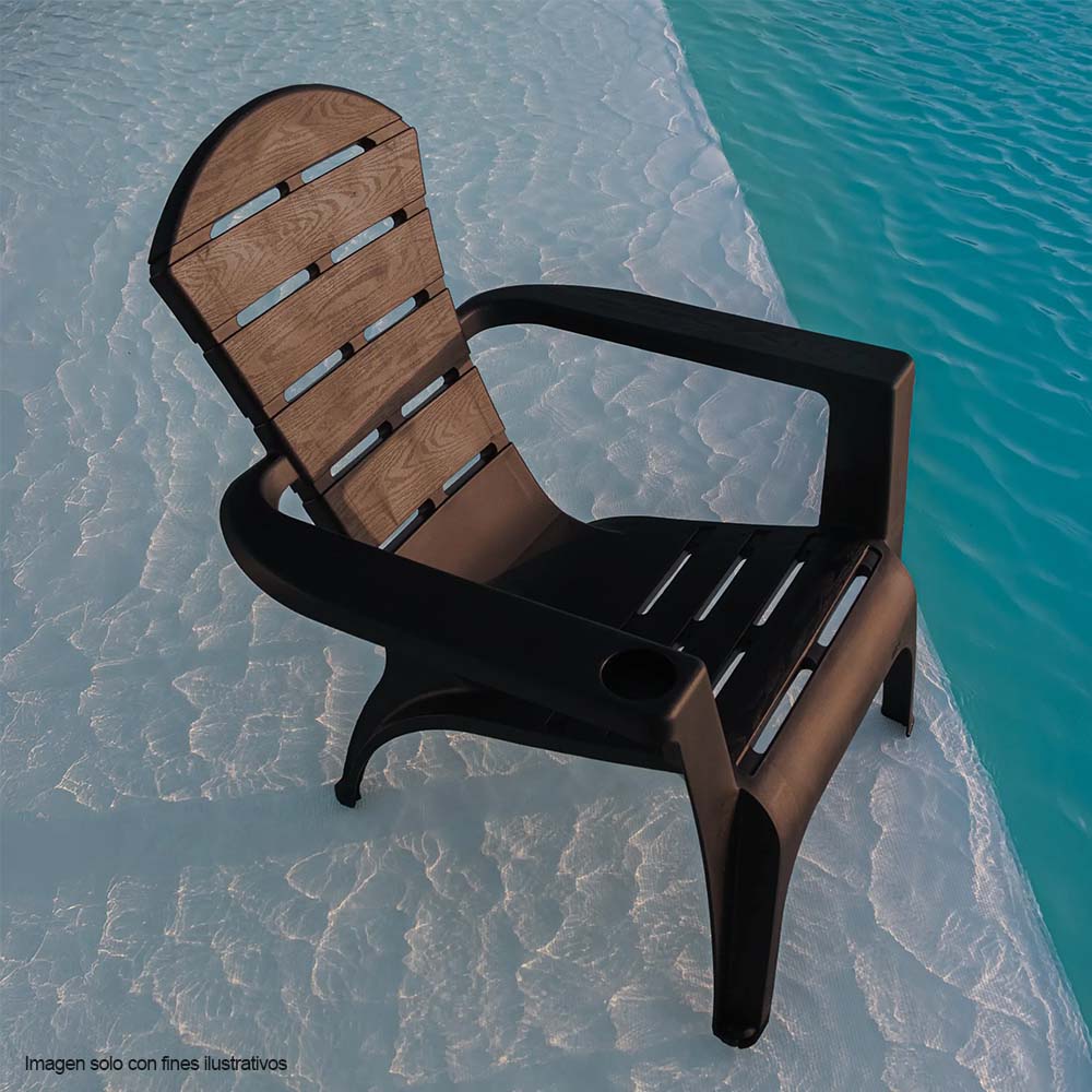 Silla playera Montana 703-WEN color Wengue