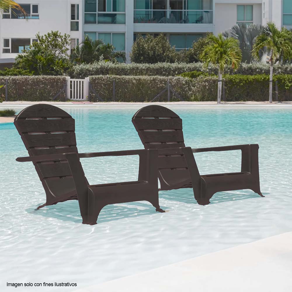 Silla playera Montana 703-WEN color Wengue