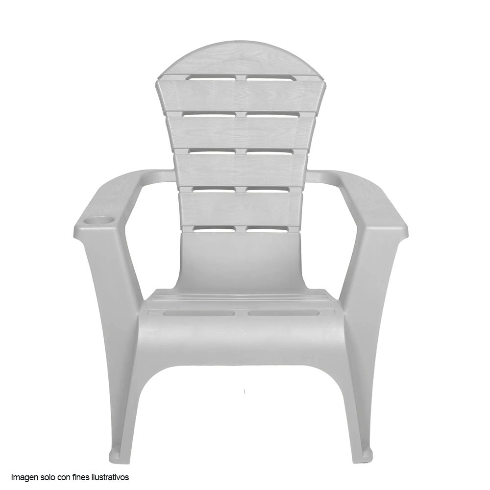 Silla playera Montana 703-SIL color silver