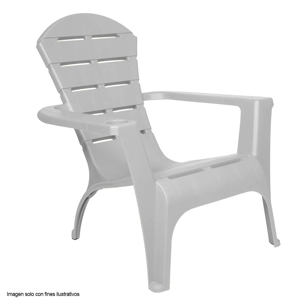 Silla playera Montana 703-SIL color silver