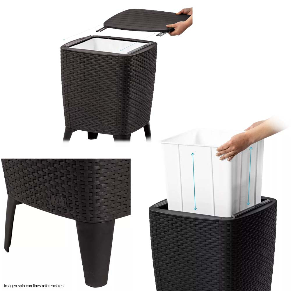 Cooler Tablet Capri 492-1-WEN, color Wengue