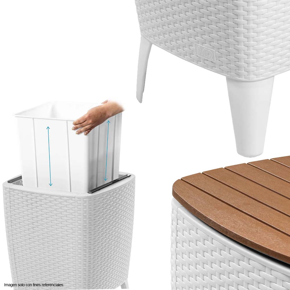 Cooler Tablet Capri 492-CAR, color caramelo