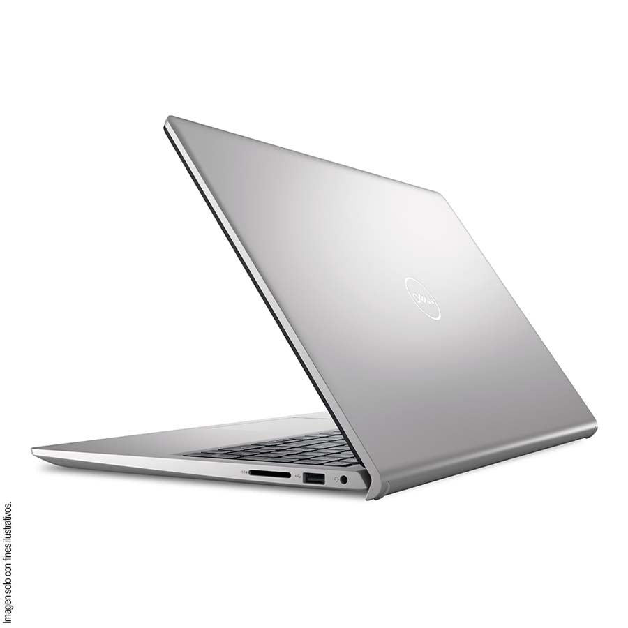Laptop Dell DC15255 pantalla 15.6" color plata Ryzen 5 7520U 8GB 512GB Windows 11