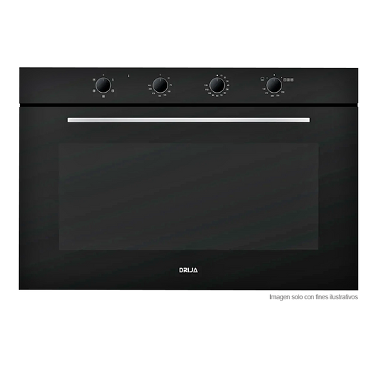 Horno empotrable 90 Gas Grill NORTEAMERICA 90 Drija,  Dual true convección, capacidad 135 litros