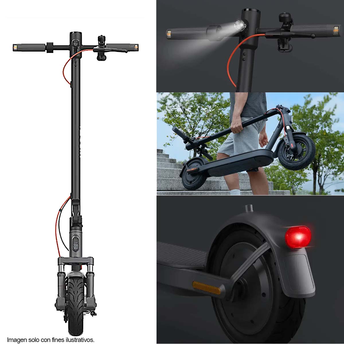 Scooter eléctrico Xiami Elite Black 60457