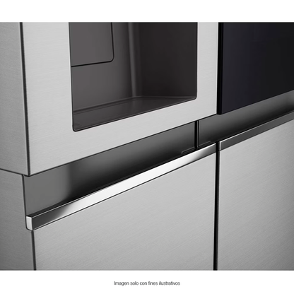 Refrigeradora Side By Side 22pc VS25GIMW LG | InstaView Door-in-Door | metal decorativo |  Door cooling | sistema ThinQ